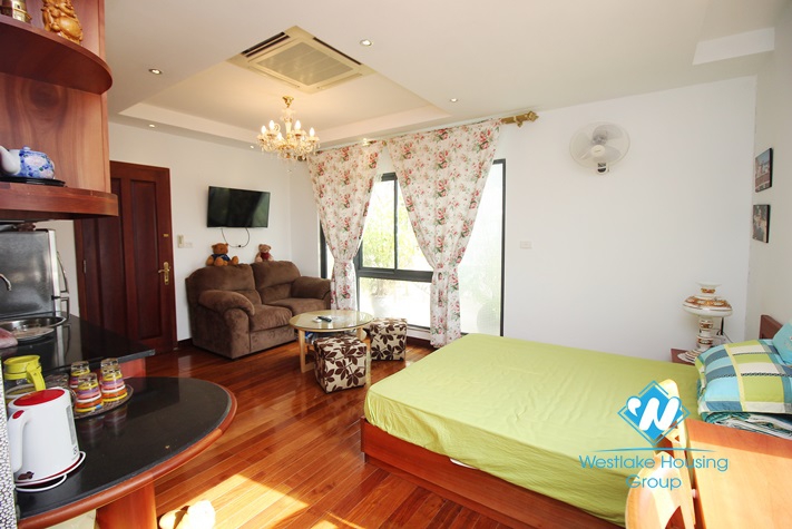 Rooftop with big terrace Studio for rent in centre of Hoan Kiem